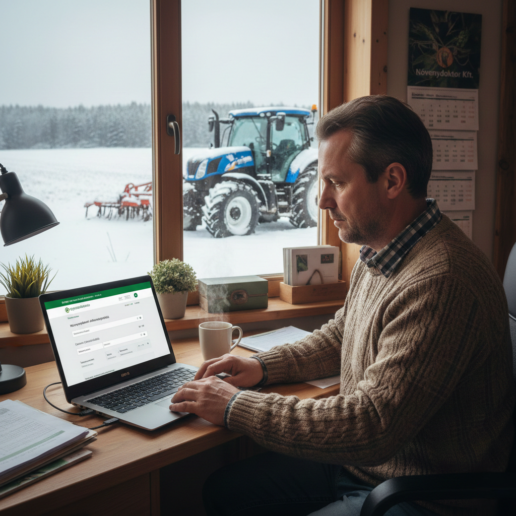 Gazdálkodási napló beküldése 2026